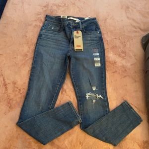 Levi’s 721 skinny High-rise jeans, size 27